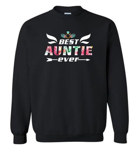 Best Auntie Ever - Sweatshirt - Black / M - Sweatshirt