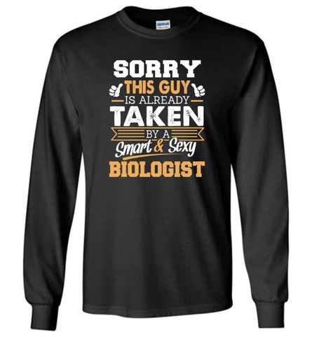 Biologist Shirt Cool Gift for Boyfriend Husband or Lover - Long Sleeve T-Shirt - Black / M