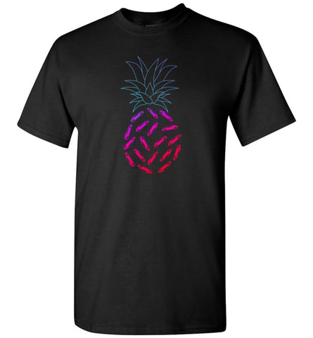Car Pineapple Funny Graphic - T-Shirt - Black / S