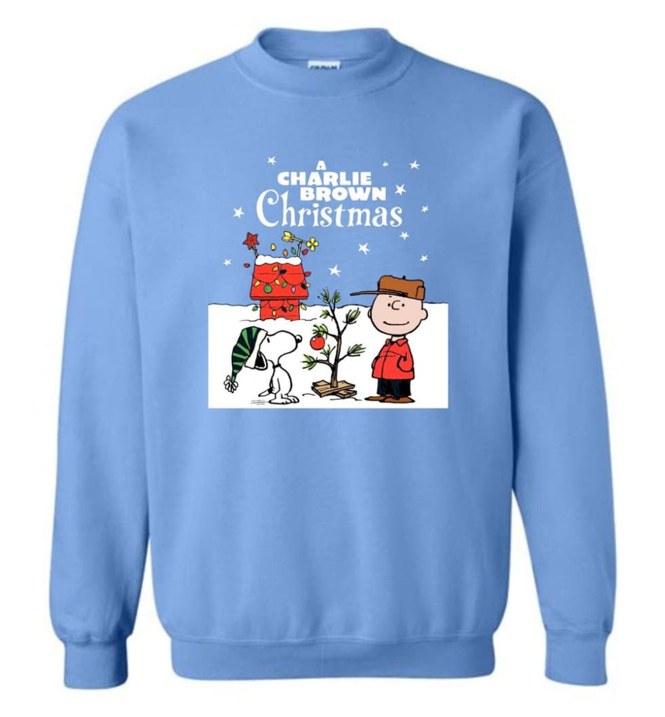 Charlie Brown Christmas Sweatshirt Hoodie Peanuts Snoopy Xmas