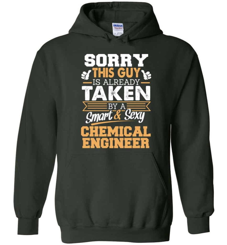 Chemical Engineer Shirt Cool Gift for Boyfriend Husband or Lover - Hoodie - Forest Green / M