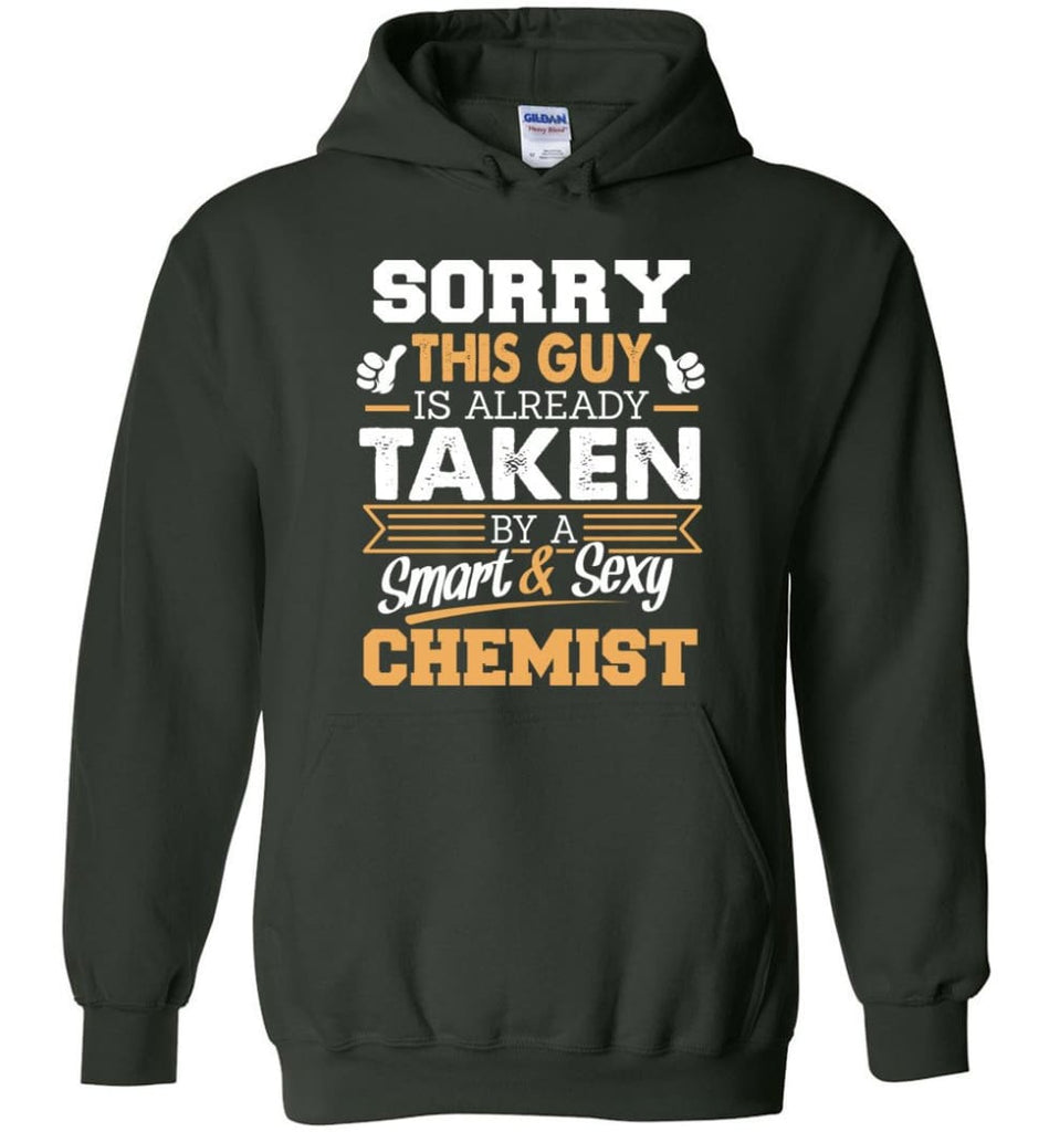 Chemist Shirt Cool Gift for Boyfriend Husband or Lover - Hoodie - Forest Green / M
