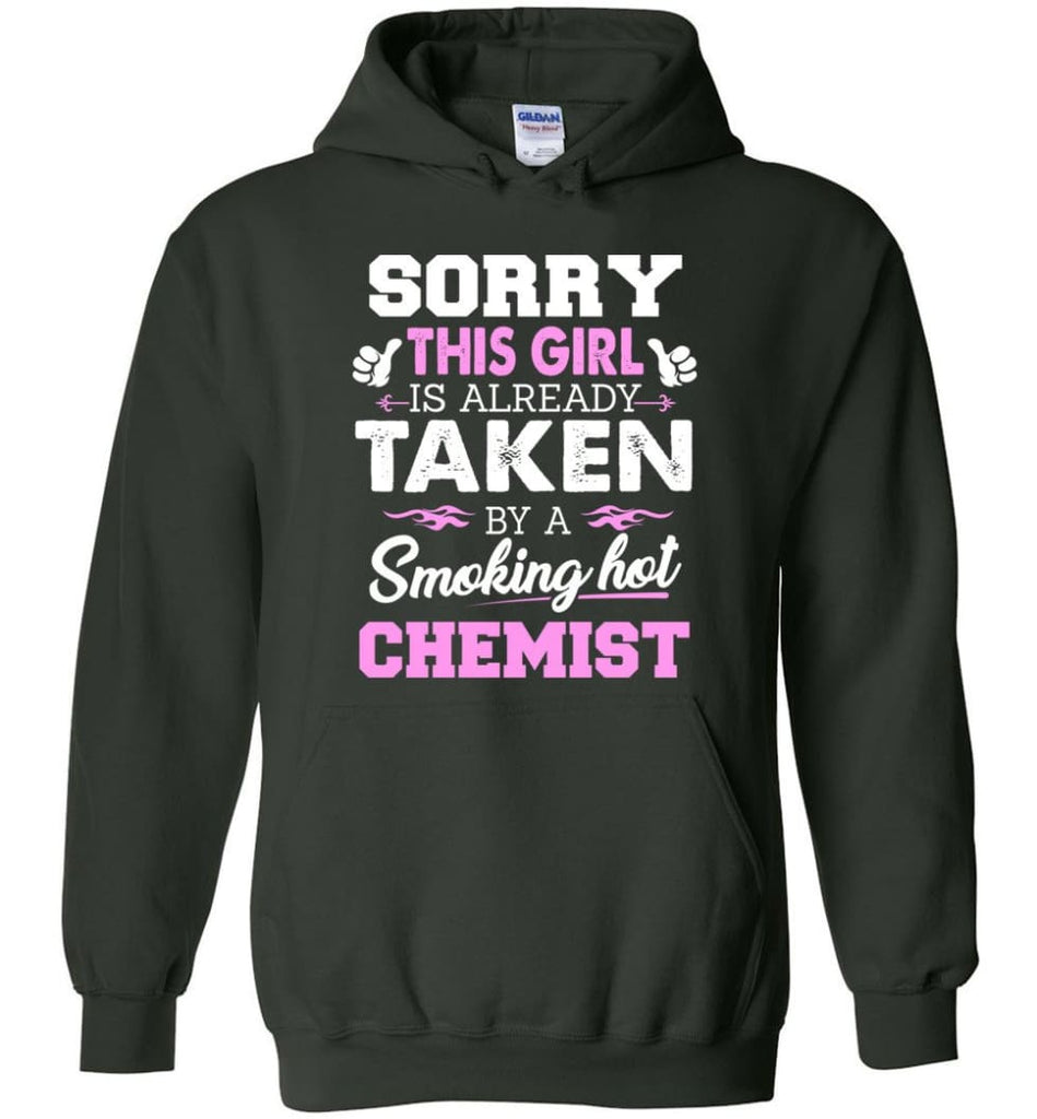 Chemist Shirt Cool Gift for Girlfriend Wife or Lover - Hoodie - Forest Green / M
