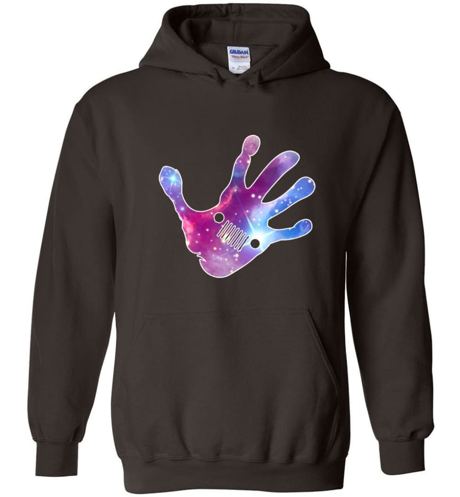 Colorful Water Color Hand Jeep Wave - Hoodie - Dark Chocolate / M - Hoodie