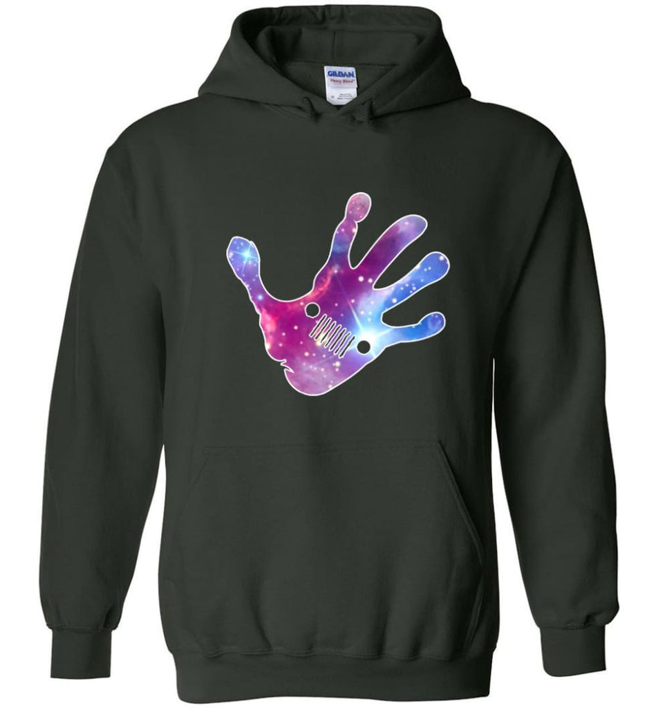 Colorful Water Color Hand Jeep Wave - Hoodie - Forest Green / M - Hoodie
