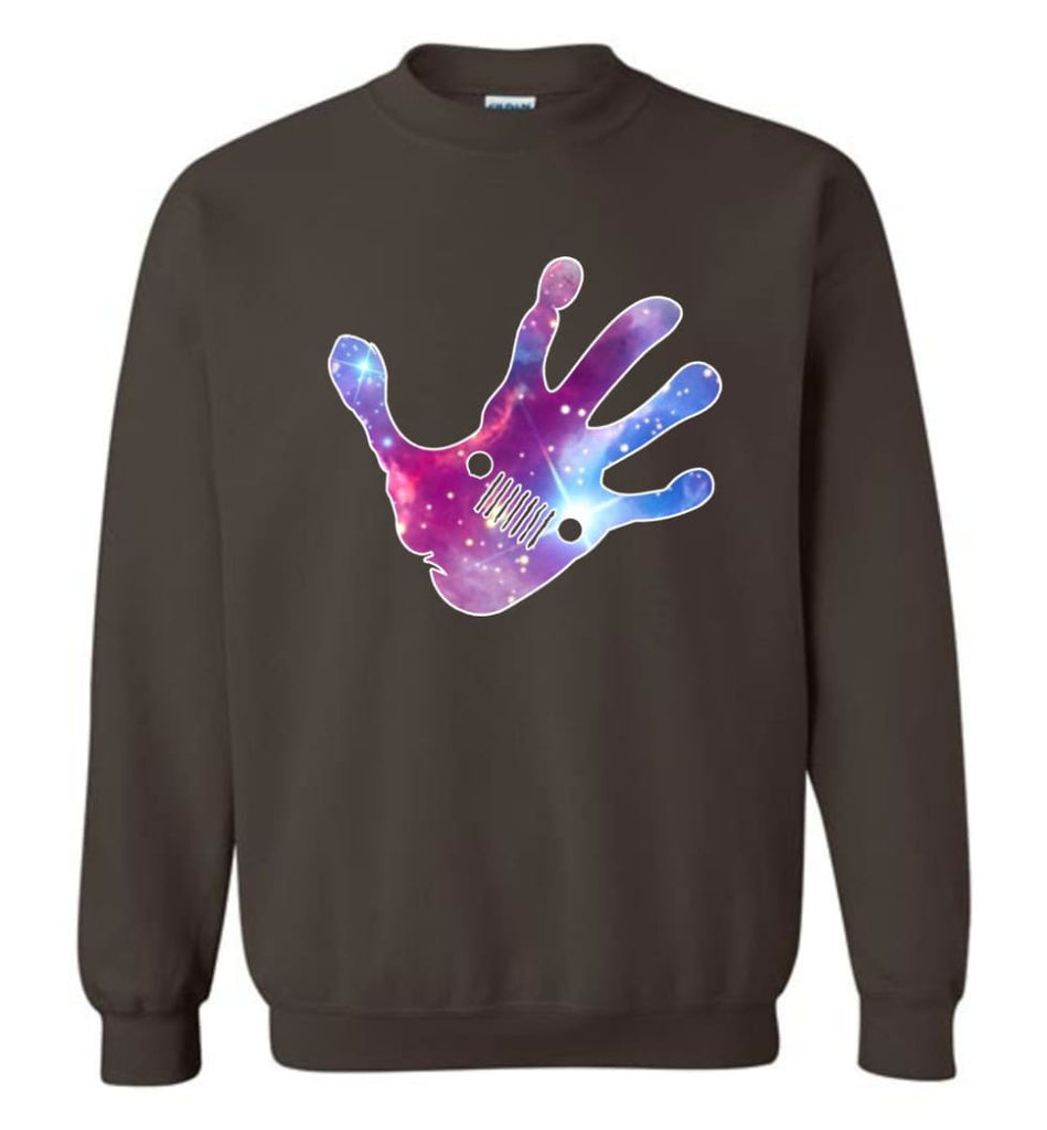 Colorful Water Color Hand Jeep Wave - Sweatshirt - Dark Chocolate / M - Sweatshirt