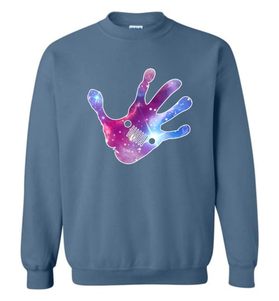 Colorful Water Color Hand Jeep Wave - Sweatshirt - Indigo Blue / M - Sweatshirt