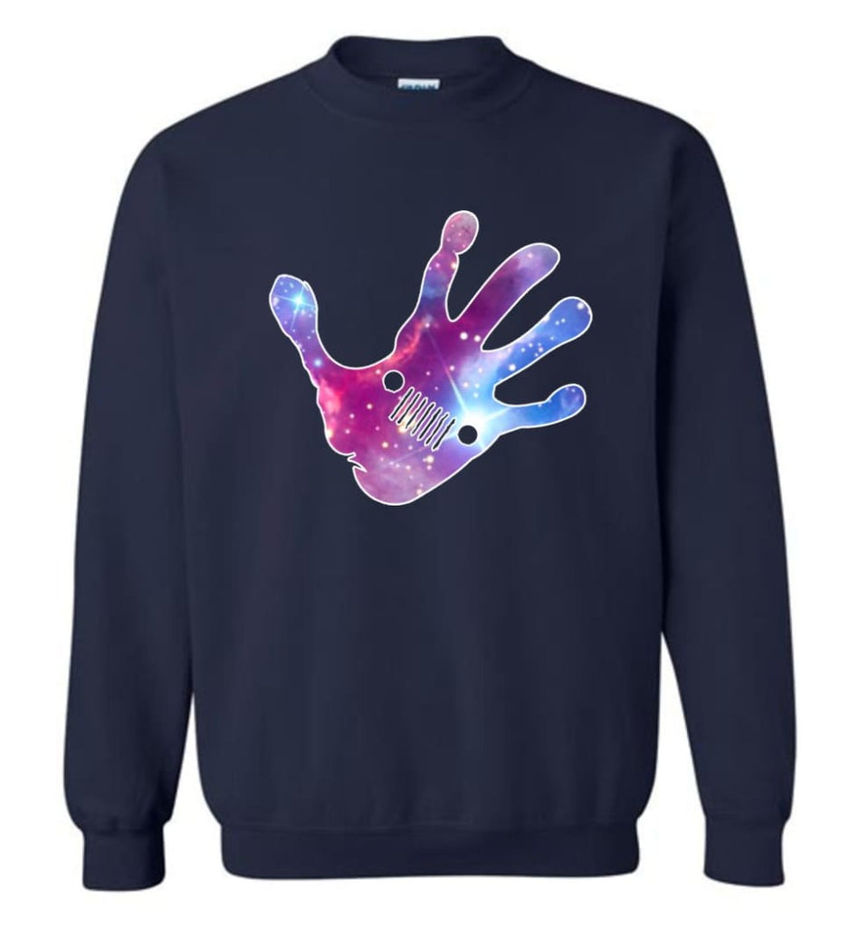 Colorful Water Color Hand Jeep Wave - Sweatshirt - Navy / M - Sweatshirt