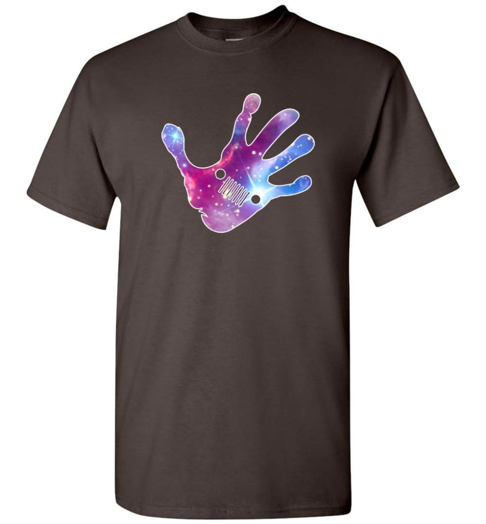 Colorful Water Color Hand Jeep Wave - T-Shirt - Dark Chocolate / S