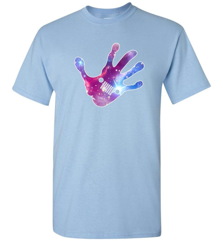 Colorful Water Color Hand Jeep Wave - T-Shirt - Light Blue / S - T-Shirt