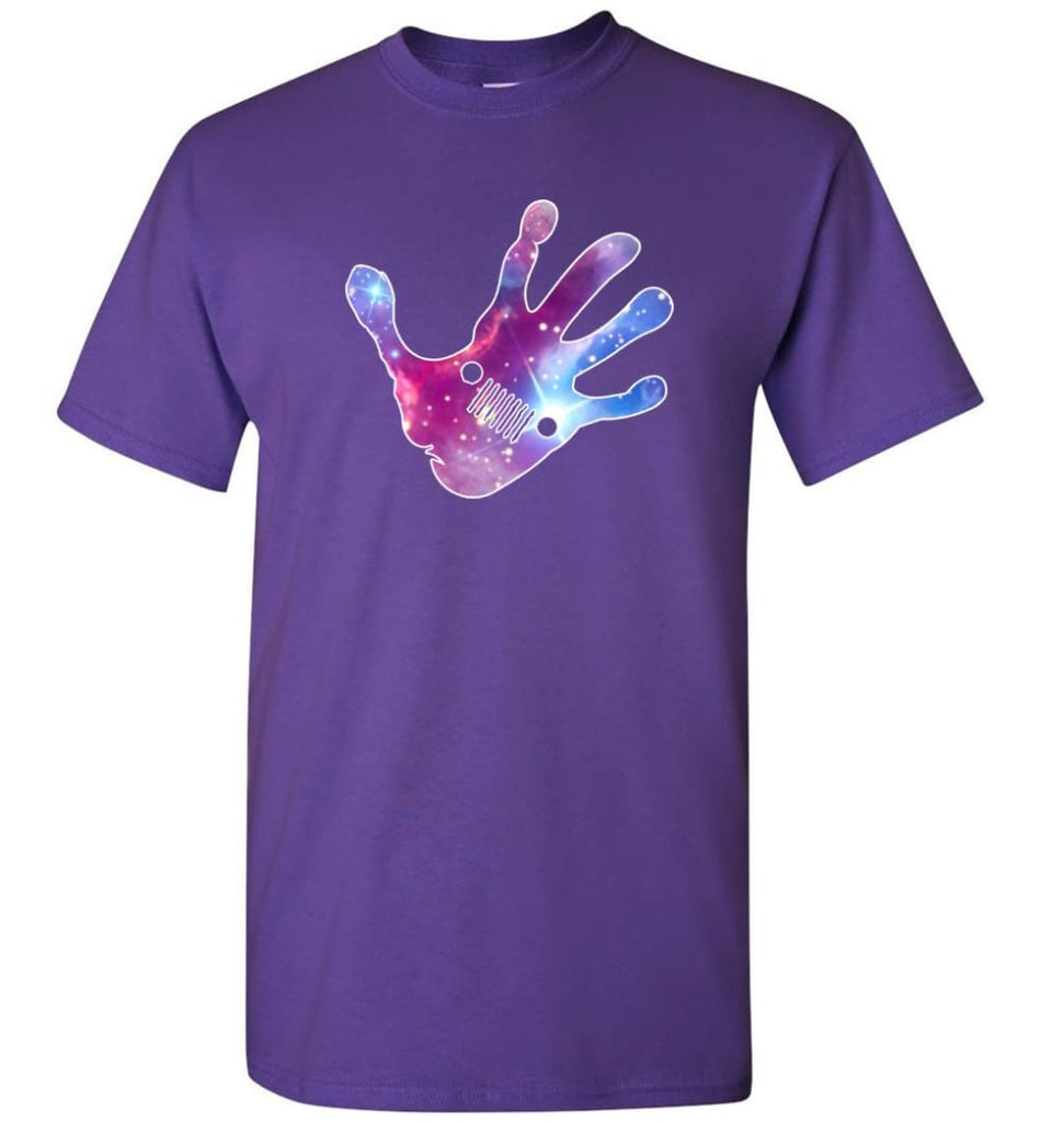 Colorful Water Color Hand Jeep Wave - T-Shirt - Purple / S