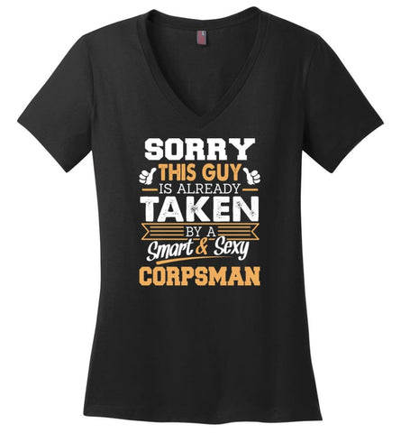 Computer Engineer Shirt Cool Gift for Boyfriend Husband or Lover Ladies V-Neck - Black / M - 9