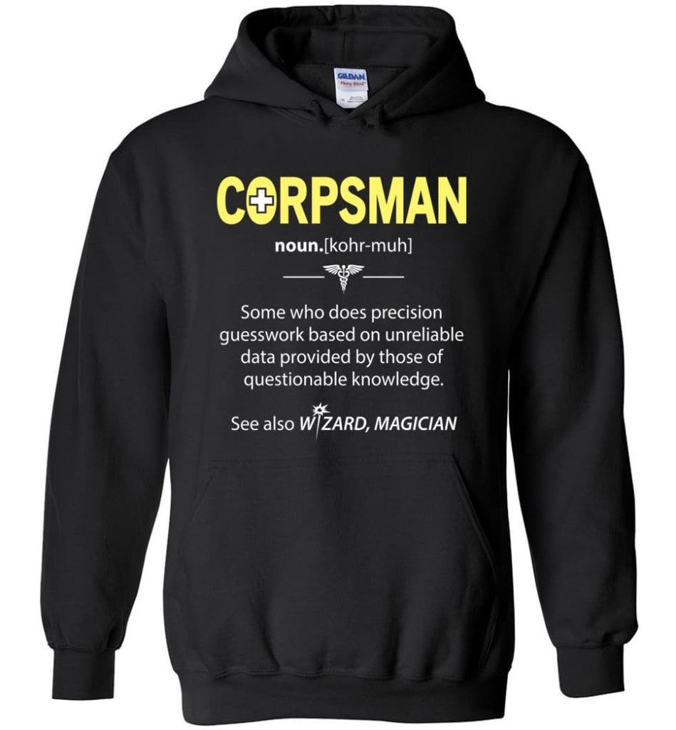 Corpsman Definition - Hoodie - Black / M