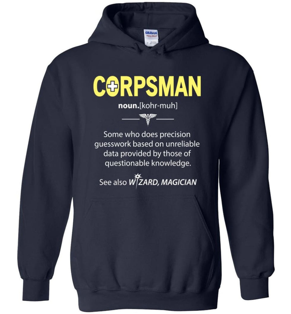 Corpsman Definition - Hoodie - Navy / M