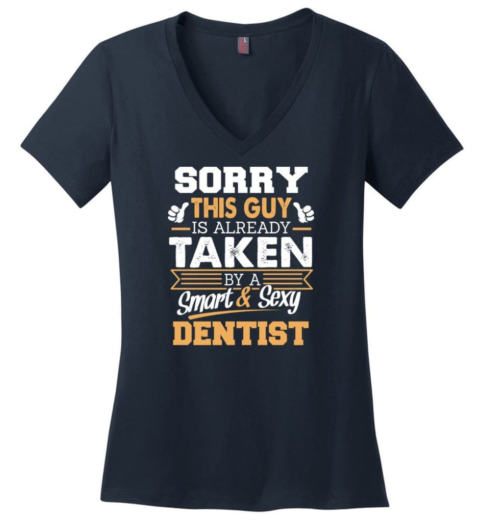 Corpsman Shirt Cool Gift for Boyfriend Husband or Lover Ladies V-Neck - Navy / M - 9