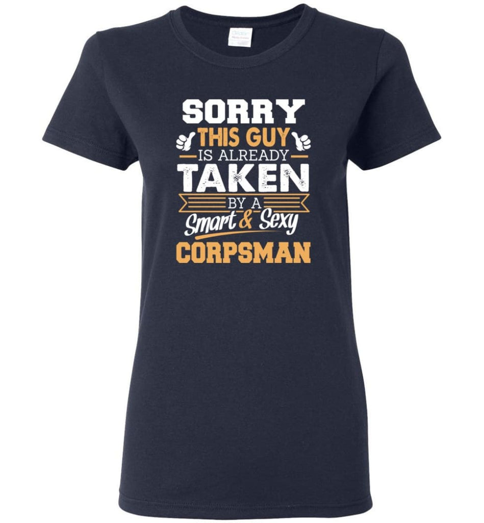 Corpsman Shirt Cool Gift for Boyfriend Husband or Lover Women Tee - Navy / M - 9