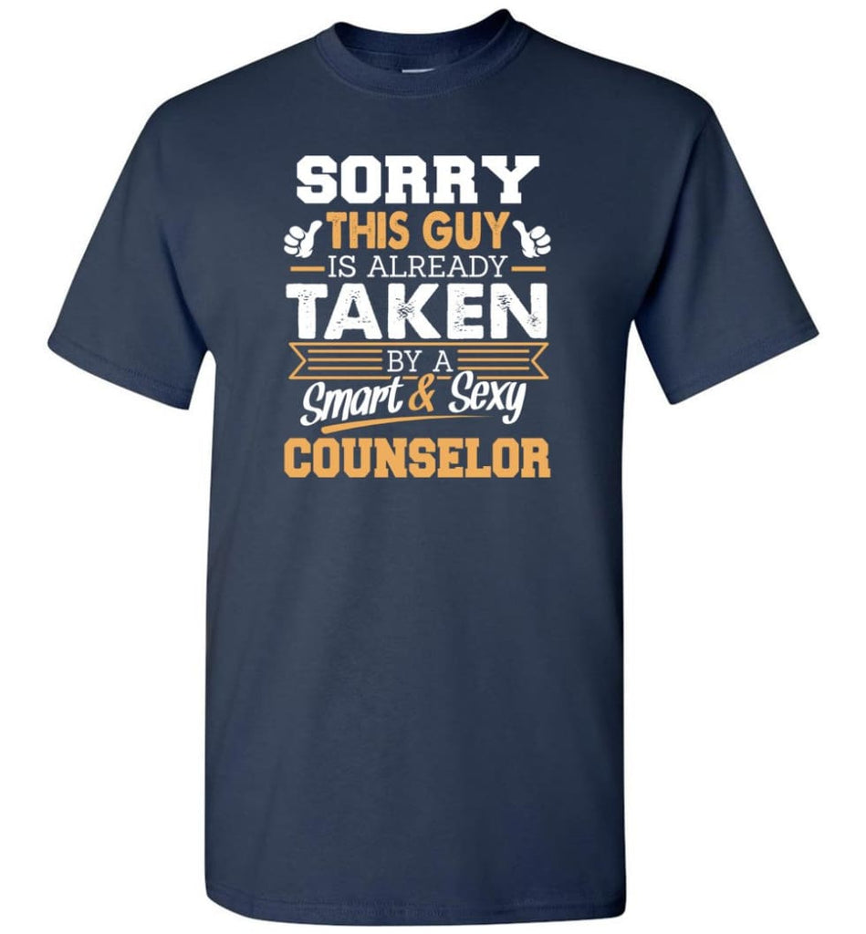Counselor Shirt Cool Gift for Boyfriend Husband or Lover - Short Sleeve T-Shirt - Navy / S