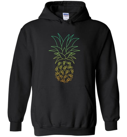 Cyclelogical Pineapple Bike Bicycle Graphic - Hoodie - Black / M - Hoodie