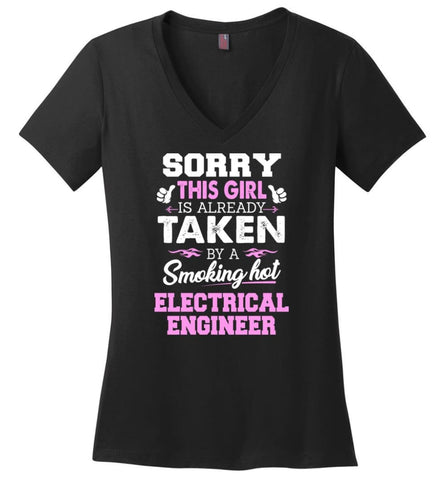 Dancer Shirt Cool Gift for Girlfriend Wife or Lover Ladies V-Neck - Black / M - 7