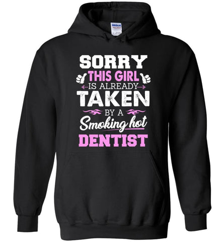 Dentist Shirt Cool Gift for Girlfriend Wife or Lover - Hoodie - Black / M