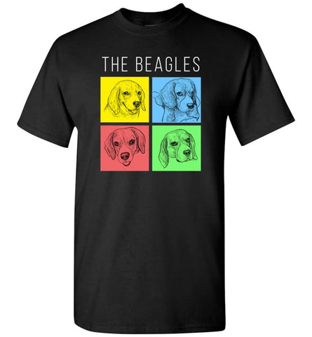 Dog Lovers Shirt The Beagles Style T-Shirt - Black / S