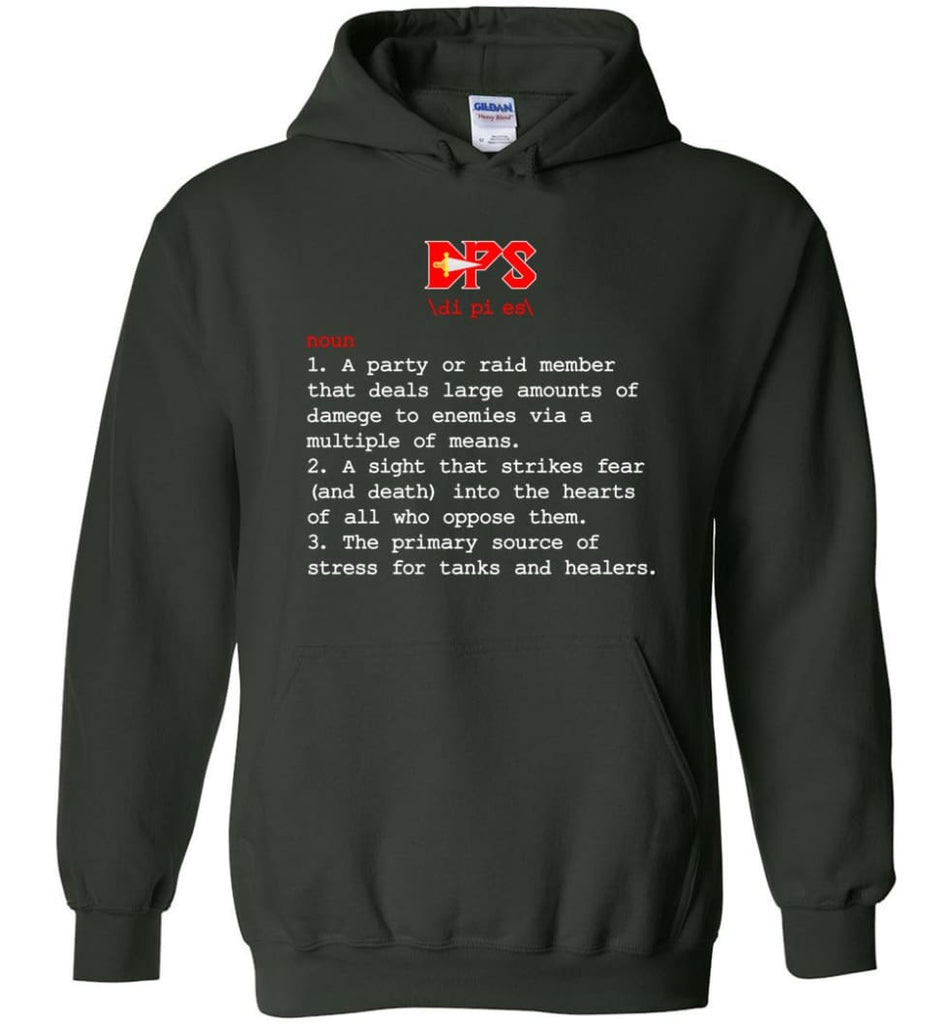 Dps Definition Dps Meaning Hoodie - Forest Green / M