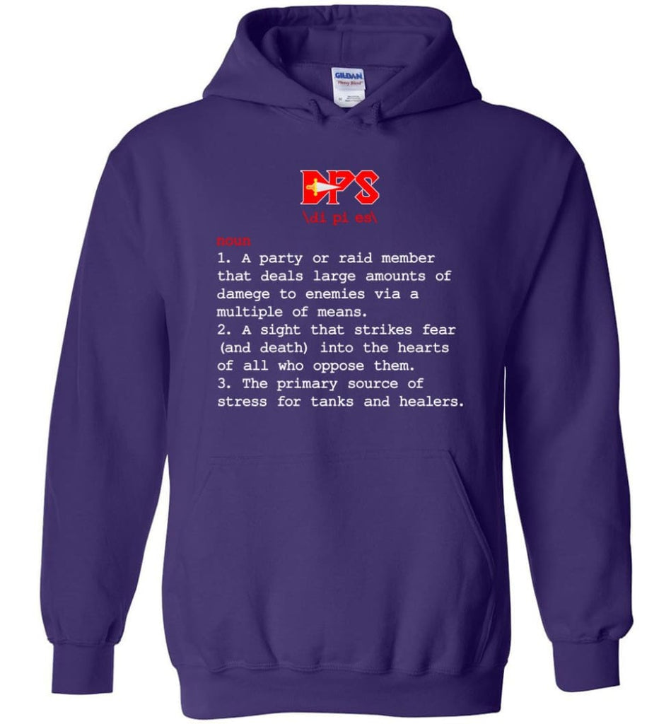 Dps Definition Dps Meaning Hoodie - Purple / M
