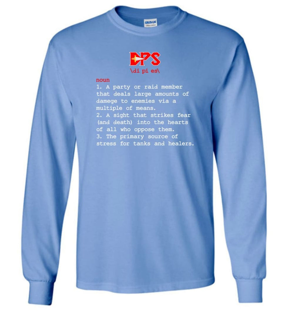 Dps Definition Dps Meaning - Long Sleeve T-Shirt - Carolina Blue / M