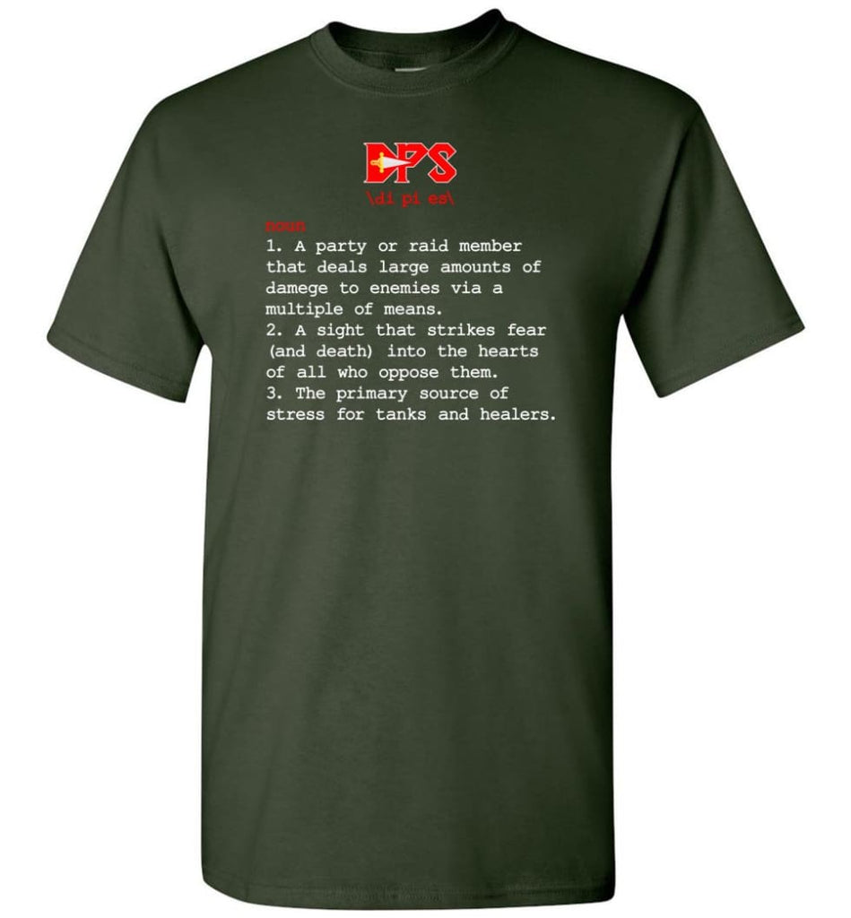Dps Definition Dps Meaning - Short Sleeve T-Shirt - Forest Green / S