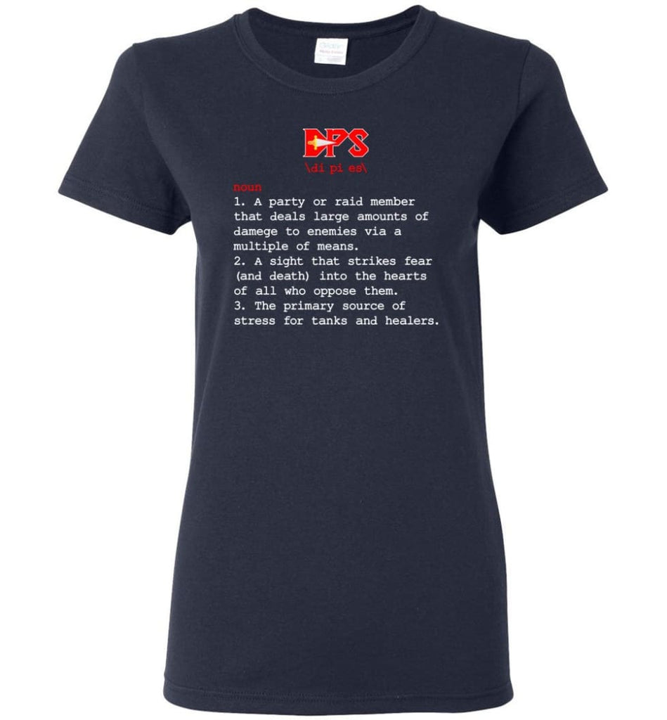Dps Definition Dps Meaning Women Tee - Navy / M