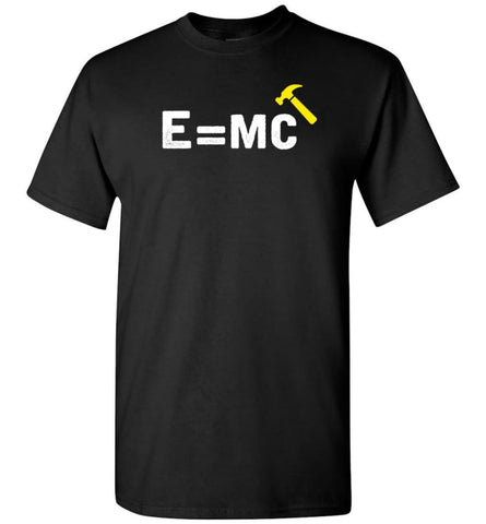 E= Mc Hamme T-Shirt - Black / S