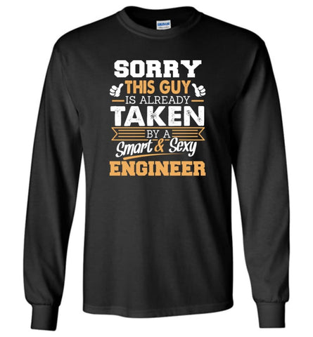 Engineer Shirt Cool Gift For Boyfriend Husband Long Sleeve - Black / M