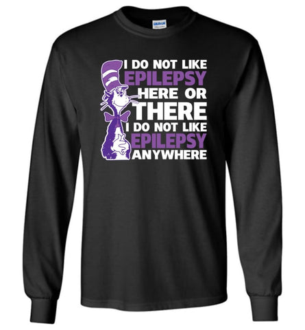 Epilepsy Awareness Sweater I Fight Against Epilepsy Everyday Shirts Long-leeve And Hoodies - Black / M