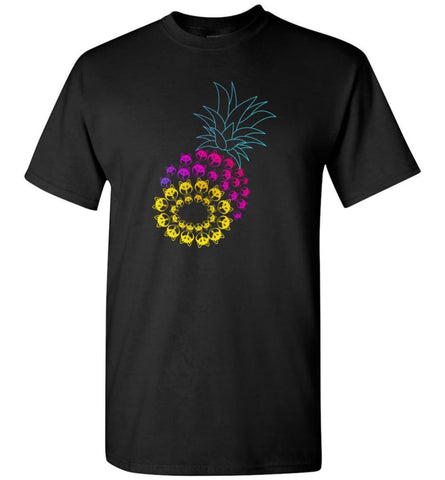 Funny Graphic Husky Pineapple - T-Shirt - Black / S - T-Shirt