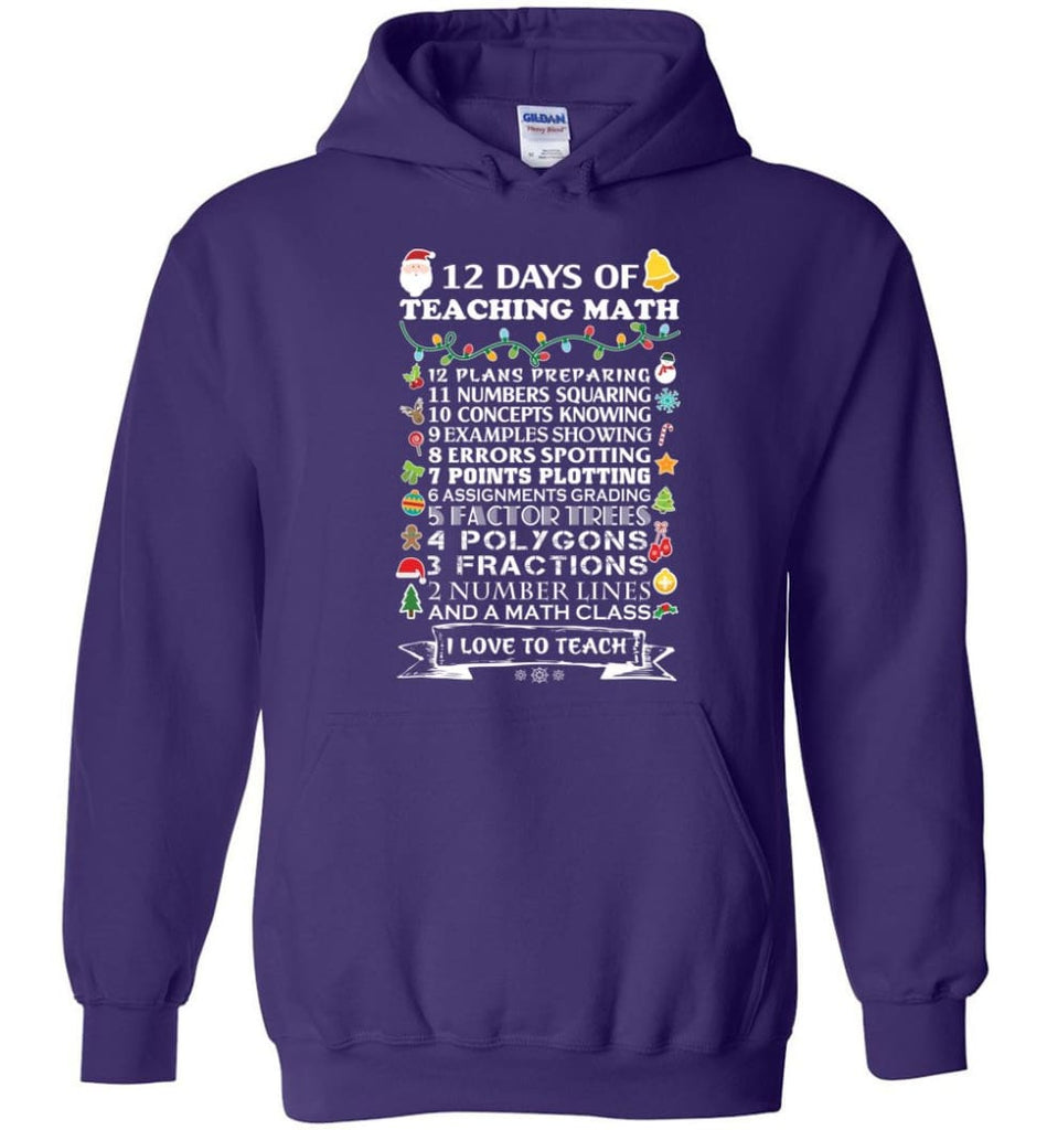 Funny Math Teacher Shirts Best Cool Good Gifts For Math Teachers T-shirt and Hoodie - Purple / M
