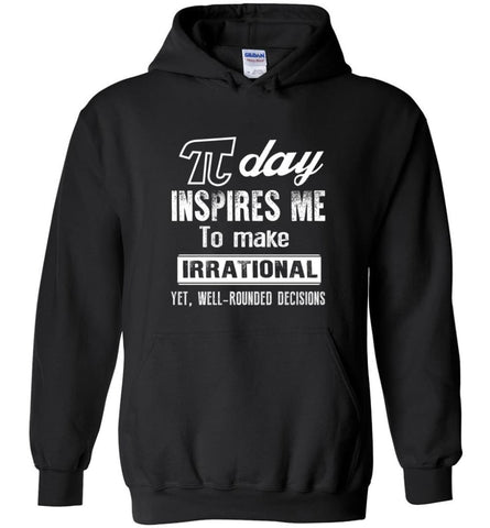 Funny Piday Shirt Pi Day Celebrating Shirt - Hoodie - Black / M