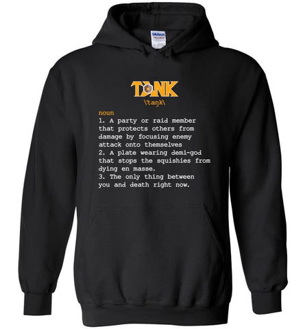 Funny Tank Definition Nerdy Tank Heroes T Shirts Gift for Gamer - Hoodie - Black / M