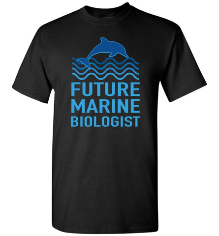 Future Marine Biologist T-Shirt - Black / S