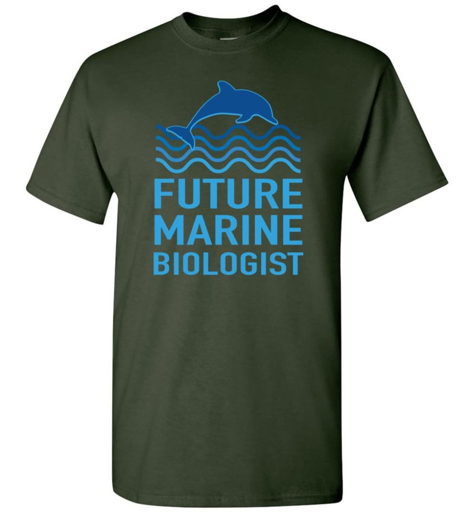 Future Marine Biologist T-Shirt - Forest Green / S