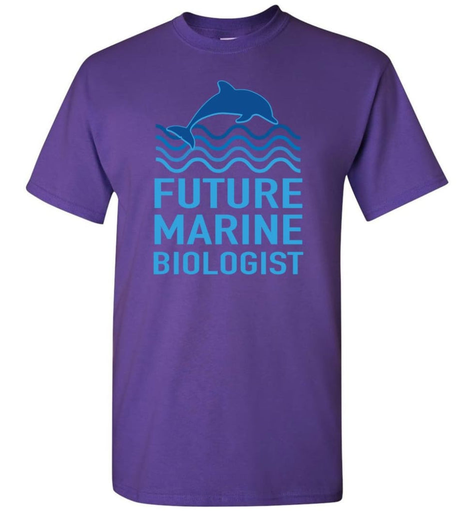 Future Marine Biologist T-Shirt - Purple / S