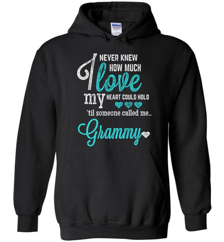 Grammy Gift How Much Love My Heart Could Hold Lovely Grandma Hoodie - Black / M