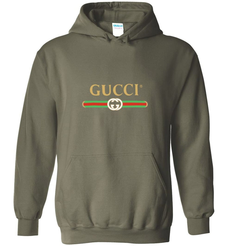 Olive green gucci shirt top
