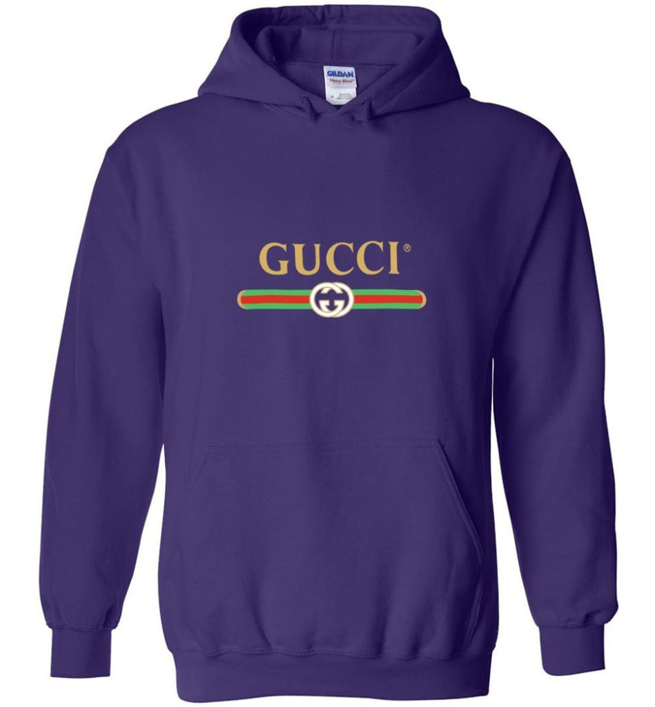 Purple best sale gucci hoodie