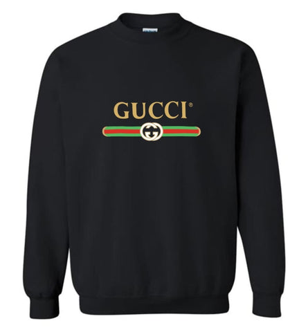 Gucci Vintage Logo T Shirt That Was Shown On The Cruise 2017 Sweatshirt - Black / M