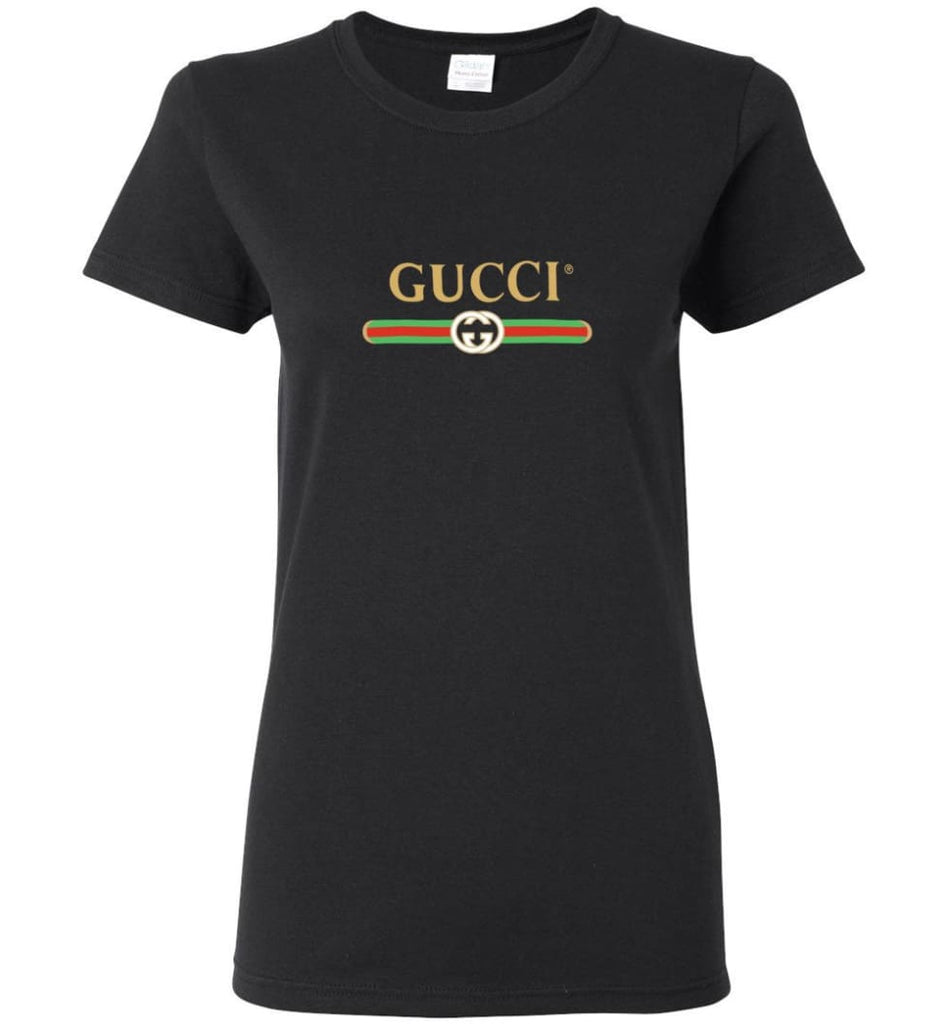 Gucci Vintage logo T shirt That Was Shown On The Cruise 2017 Women Tee TeeStore.Pro