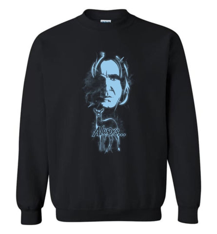 Harry Potter Snape Always Shirt Hogwarts Professor Severus Snape Sweater Jacket Hoodie Sweatshirt - Black / M