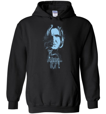 Harry Potter Snape Always Shirt Hogwarts Professor Severus Snape Sweater Jacket Hoodie - Hoodie - Black / M