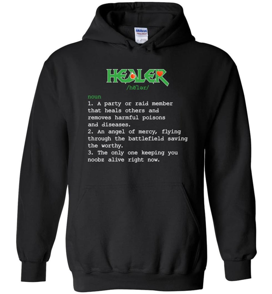 Healer Definition Healer Meaning Hoodie - Black / M