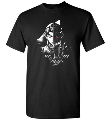 Hero Legend Zel Da A Dark Reflection T Shirt For Links Z Gamer Fans T-Shirt - Black / S