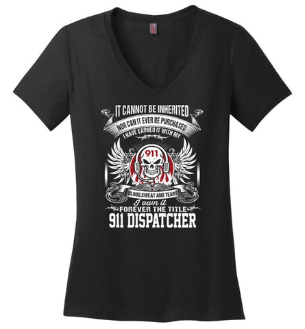 If Popzie Can Fix All Gift For Popzie Ladies V-Neck - Black / M